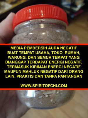 media pembersih energi negatif